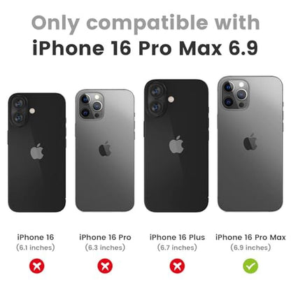 Case iPhone 16 Pro Max: VEGO Kickstand Case with Slide – Side View