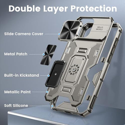 Case iPhone 16 Pro Max: VEGO Kickstand Case with Slide – Packaging