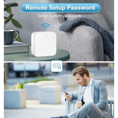 Veise G2 Gateway: Smart Deadbolt Wi-Fi Gateway – Close-up Detail