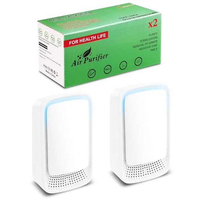 Air Purifier: VGY Plug In Ionizer Air Purifier 2 Pack – Front View