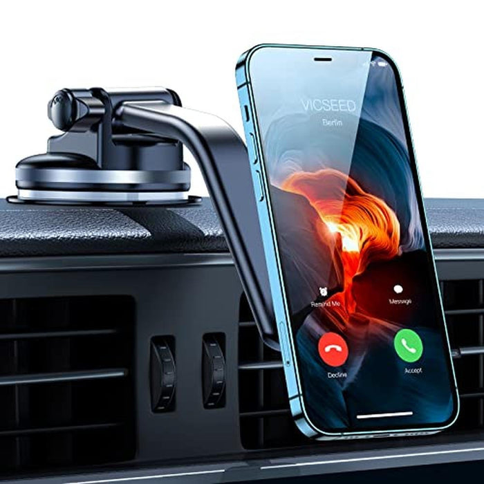 Phone Car Mount: VICSEED Magnetic Phone Holder for Car – Front View