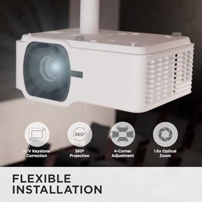 Viewsonic LS741HD: Viewsonic Laser Projector 5000 Lumens – In Use