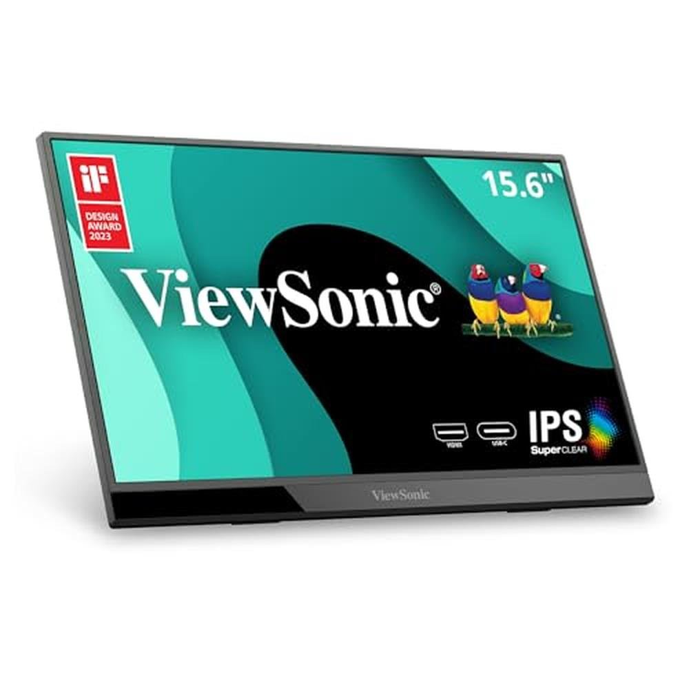 ViewSonic VX1655: 15.6 Inch 1080p FHD Portable LED IPS – Front View
