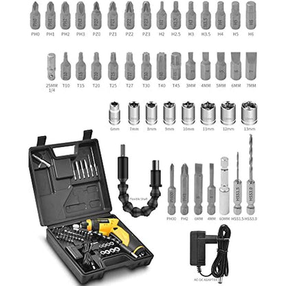 Screwdriver VIGRUE: VIGRUE Cordless Screwdriver Set – Side View