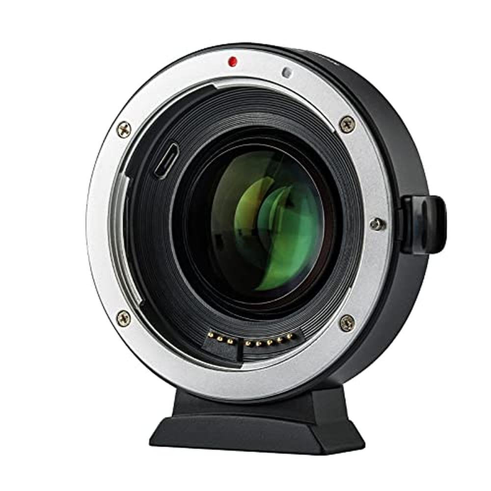 eos lens: Viltrox EF-EOS M2 Auto Focus 0.71x Reducer Speed – Front View
