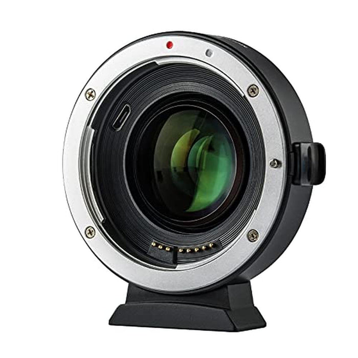 eos lens: Viltrox EF-EOS M2 Auto Focus 0.71x Reducer Speed – Front View