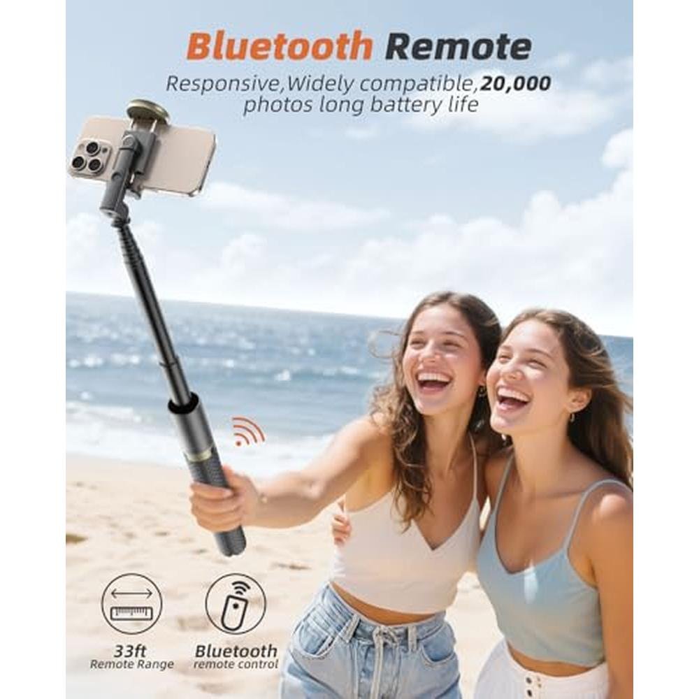Tripod Vimose: Vimose Phone Tripod & Selfie Stick Portable – In Use