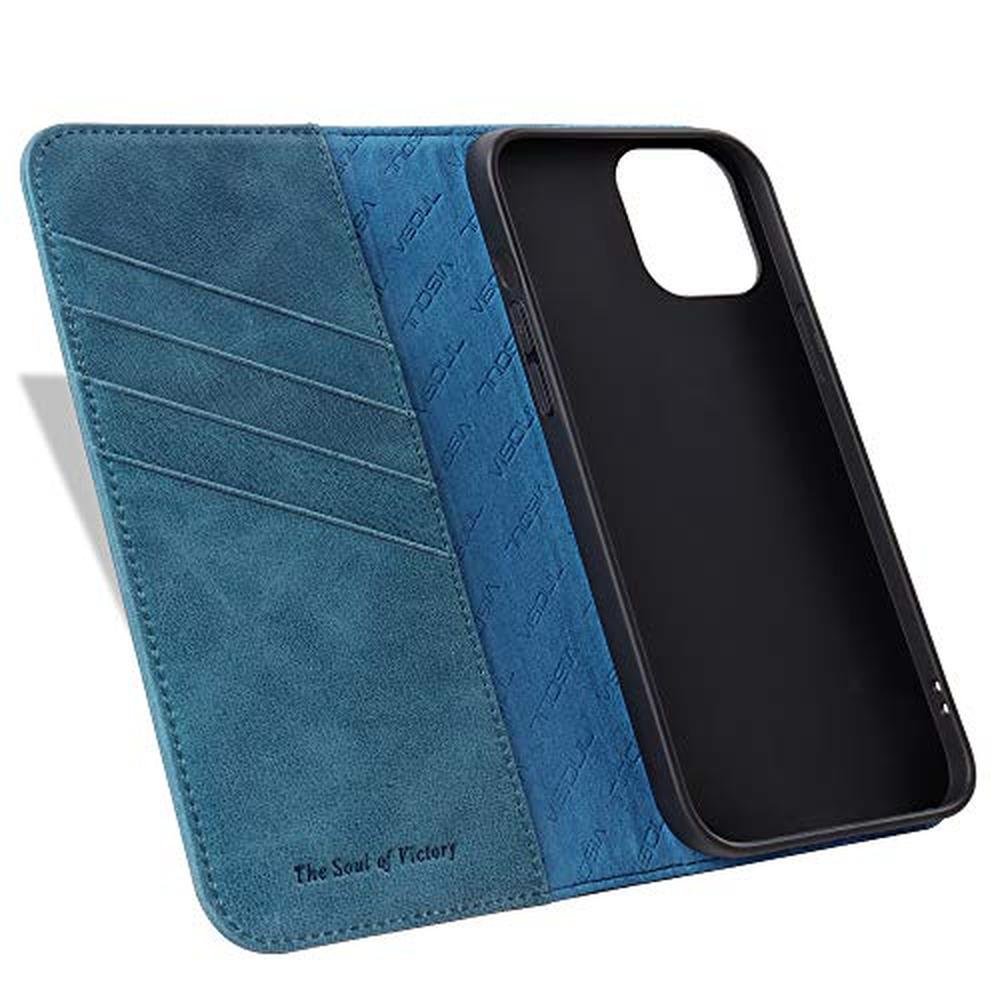 Case iPhone: VISOUL iPhone 12 Pro Max 6.7 Genuine Leather – Close-up Detail