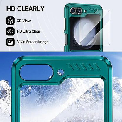 Galaxy Z Flip 5 Case: Vizvera Flip Galaxy Phone Case with – In Use