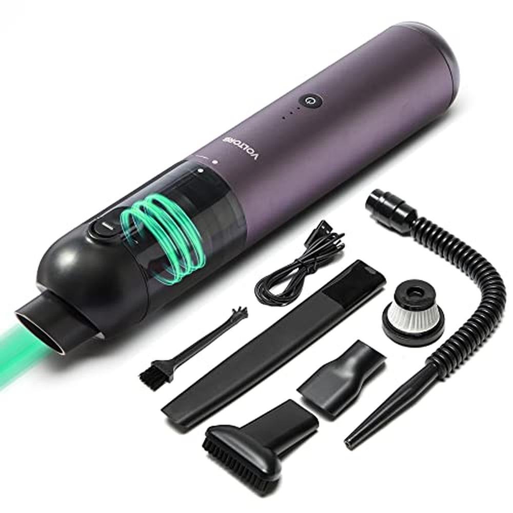 Cordless Handheld Vacuum: Voltorb 15000PA High Power Mini – Front View