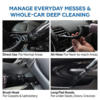 Cordless Handheld Vacuum: Voltorb 15000PA High Power Mini – Packaging