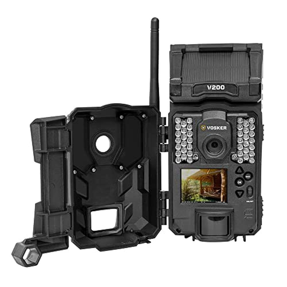V200 Vosker: Vosker V200 LTE Wireless Security Camera – In Use