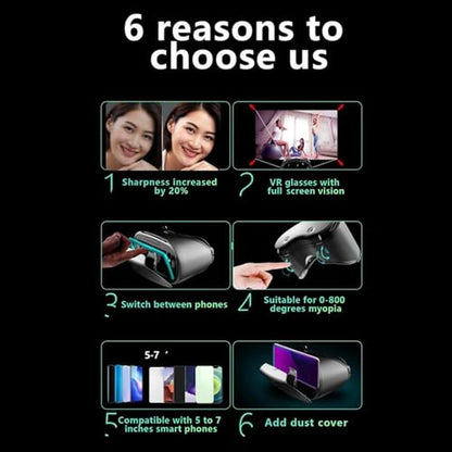 VR Headset for Phone: Premium 3D VR Goggles – Close-up Detail