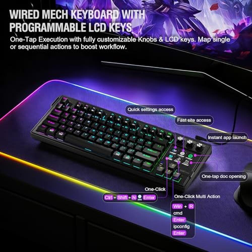 VSDINSIDE Mechanical Keyboard – Side View