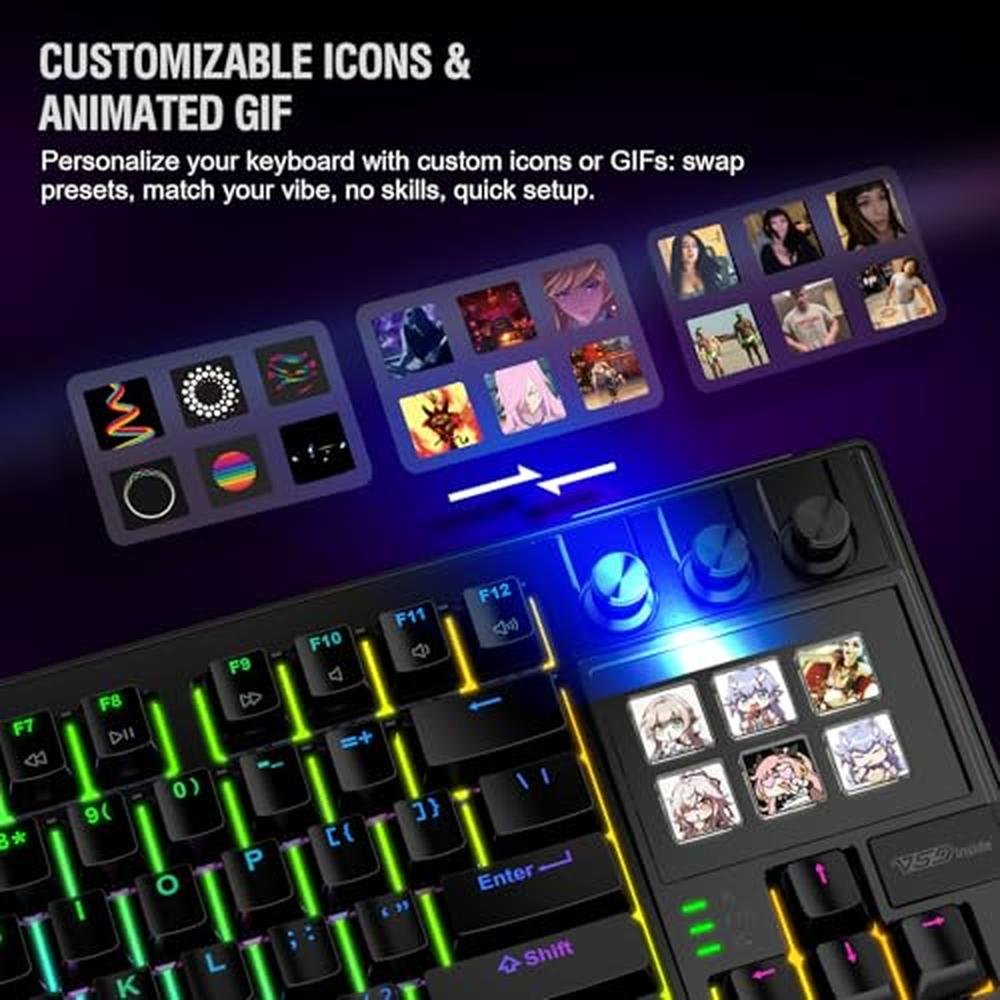 VSDINSIDE Mechanical Keyboard – Close-up Detail