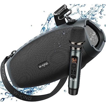 W-KING Portable Loud Bluetooth Speakers with Wireless – Front View
