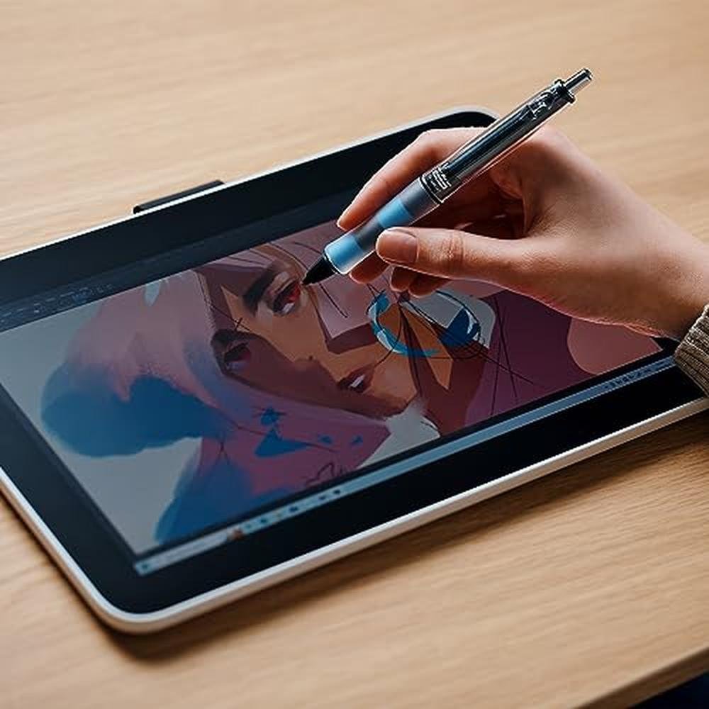 Wacom CP202A02A: Wacom Pilot DR Grip Digital Pen for Wacom – In Use