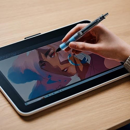Wacom CP202A02A: Wacom Pilot DR Grip Digital Pen for Wacom – In Use