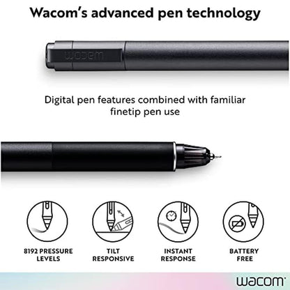 Wacom KP13200D: Fine Tip Pen – In Use