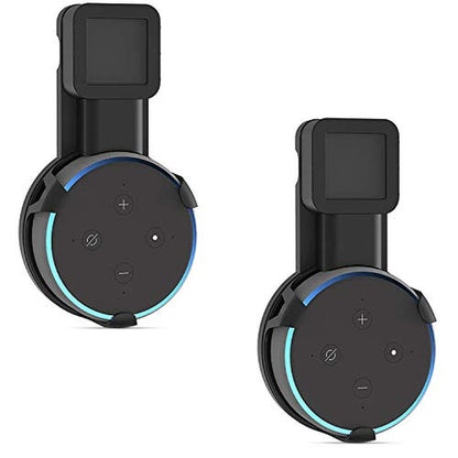 Mount Wali: Premium Outlet Wall Mount Holder Stand for Echo – Front View