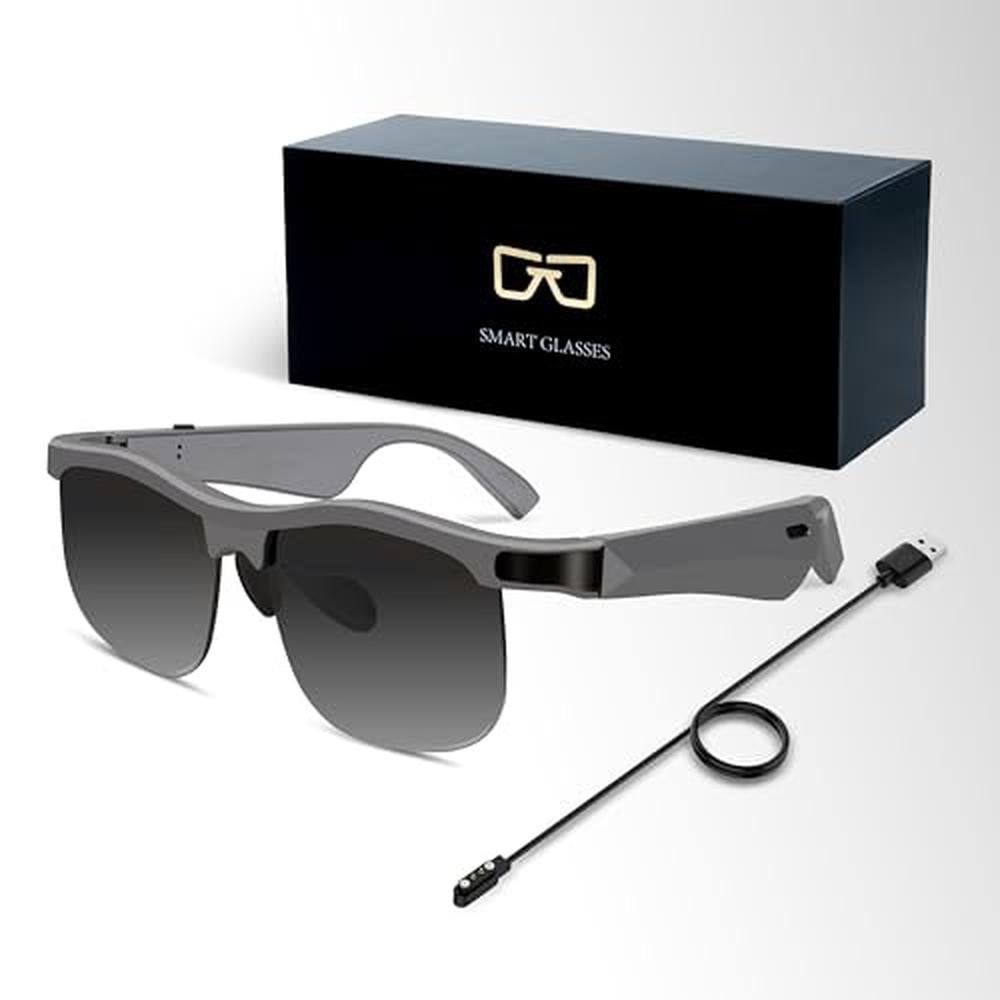 Glasses Men: WAMOVAL Smart Bluetooth Glasses with 160 – Side View