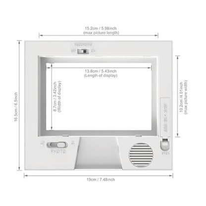 Wariolle 30 Seconds Voice Recordable Picture Frame – Close-up Detail