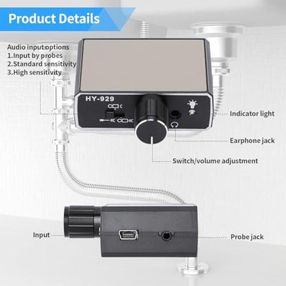 Water Detector: Underground Water Pipe Leak Detector – Packaging