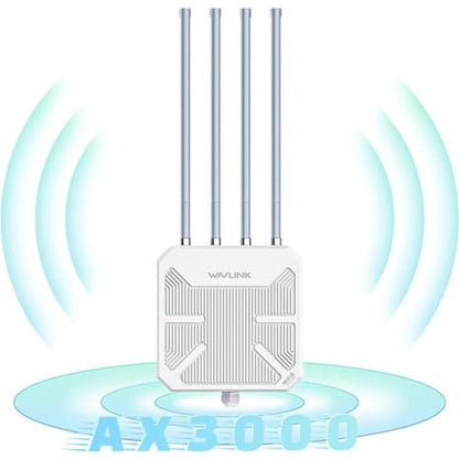 WAVLINK 2026 AX3000 WiFi 6 Wireless Outdoor Wireless Access – Front View