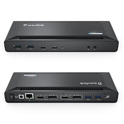 WAVLINK Universal USB C Docking Station – Front View