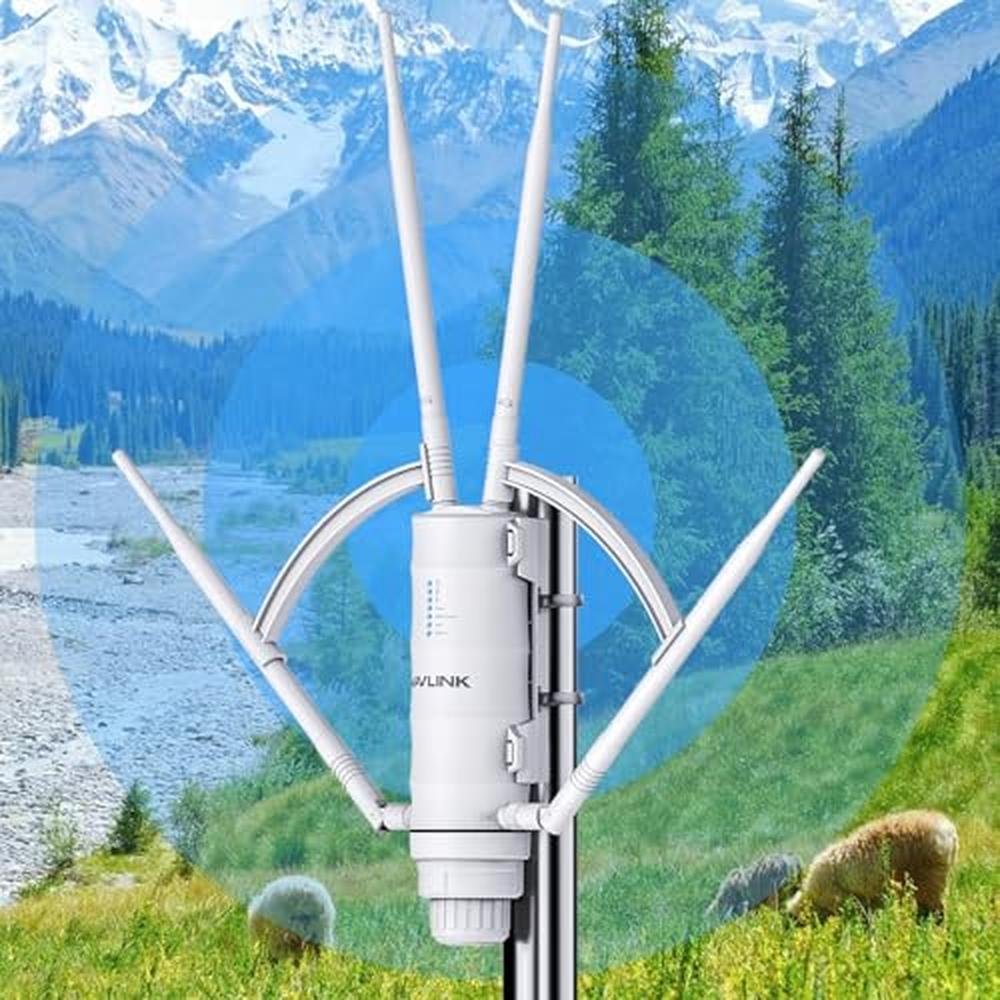 WAVLINK AC1200 Outdoor Mesh Extender/Router – Front View