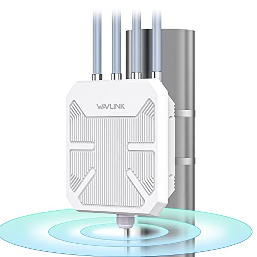Outdoor WiFi: WAVLINK AX1800 High-Power Long-Range WiFi 6 – Front View