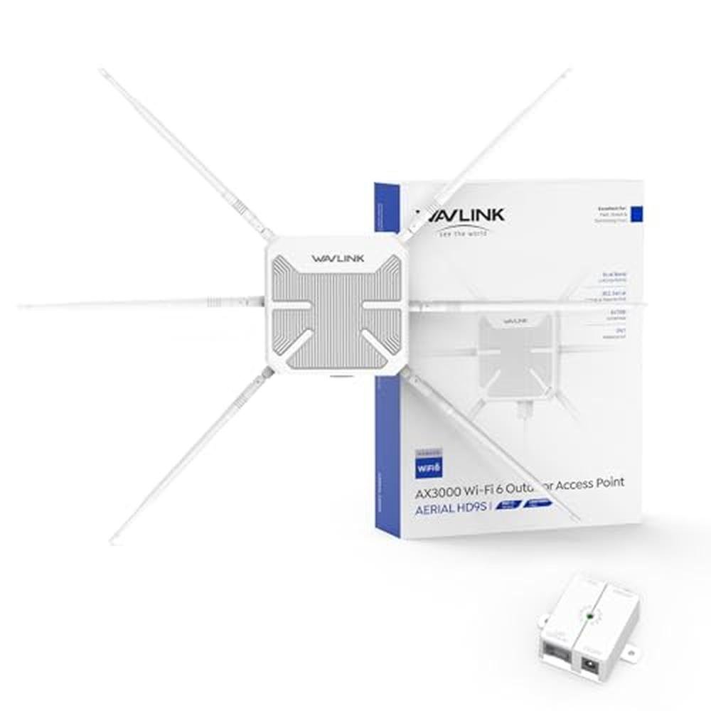 WAVLINK AX3000 Outdoor WiFi 6 Extender – Front View