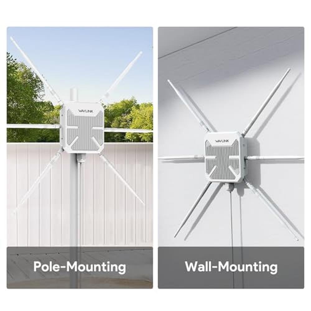 WAVLINK AX3000 Outdoor WiFi 6 Extender – In Use