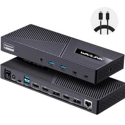 WAVLINK DisplayLink Docking Station – Front View