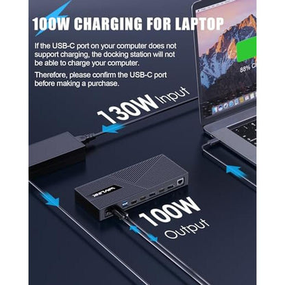 WAVLINK DisplayLink Docking Station – In Use