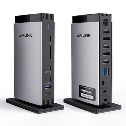 WAVLINK DisplayLink Docking Station – Front View