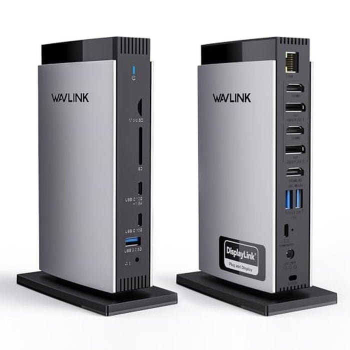 WAVLINK DisplayLink Docking Station – Front View