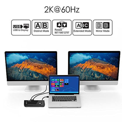 WAVLINK Universal Docking Station – Side View