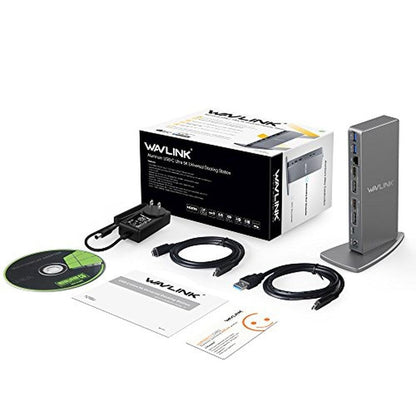 WAVLINK Universal Laptop Docking Station – Close-up Detail