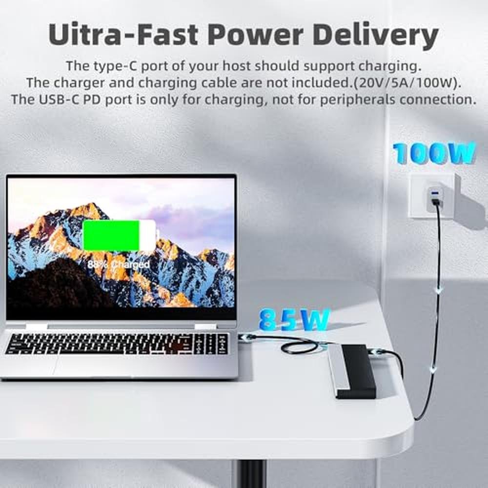 Docking Station: WAVLINK USB-C WL-UMD03 3 Monitors – Packaging