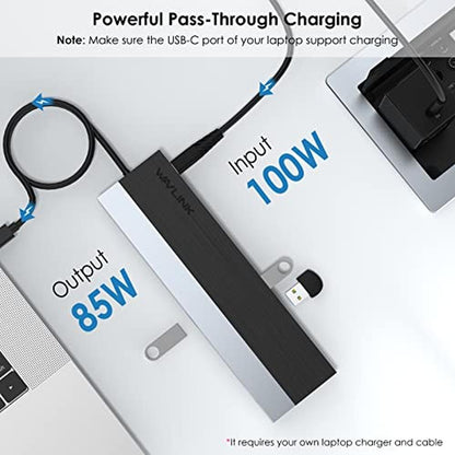 WAVLINK USB C Docking Station – Close-up Detail
