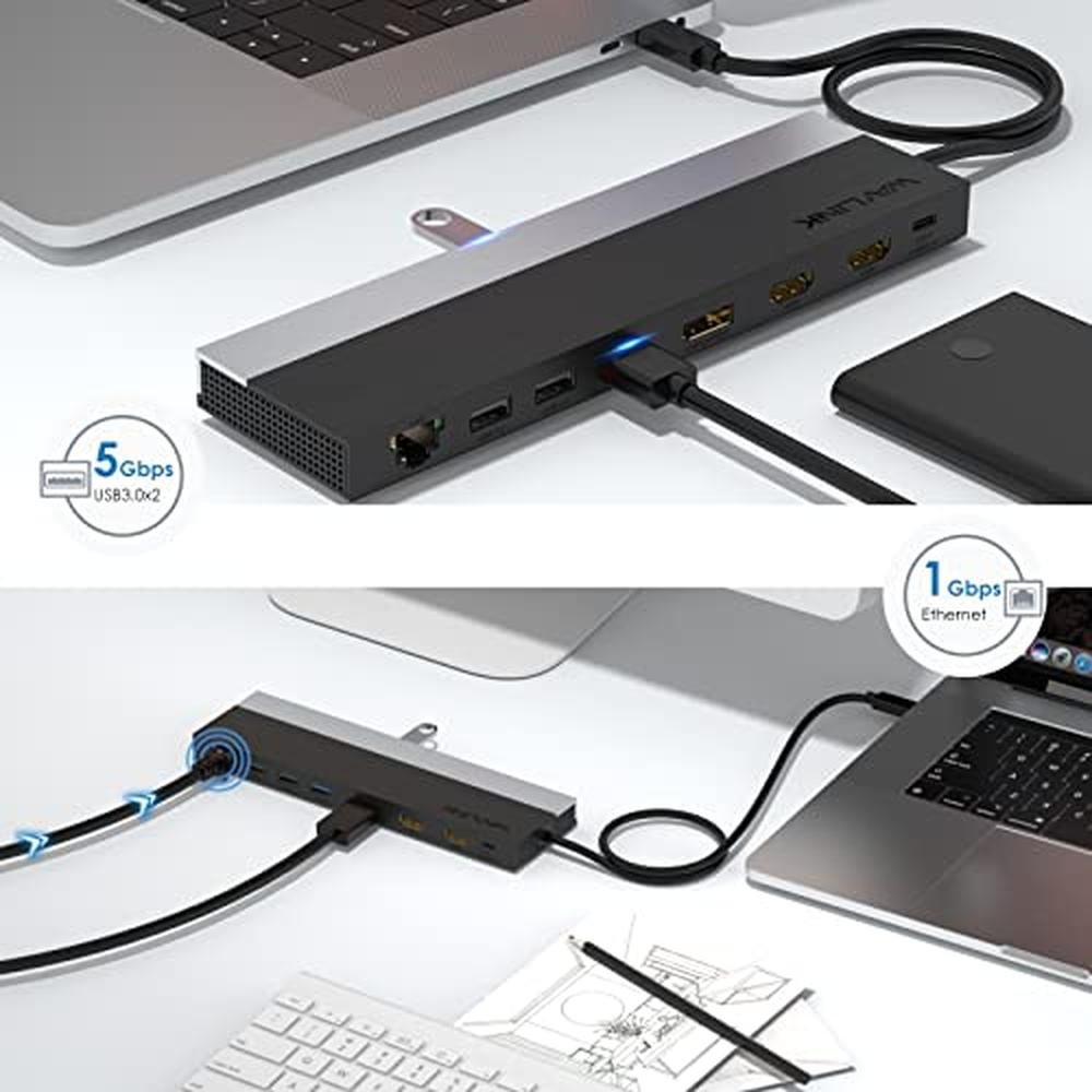 WAVLINK USB C Docking Station – Packaging