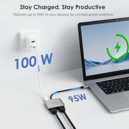 WAVLINK USB C to Dual HDMI Adapter – Packaging