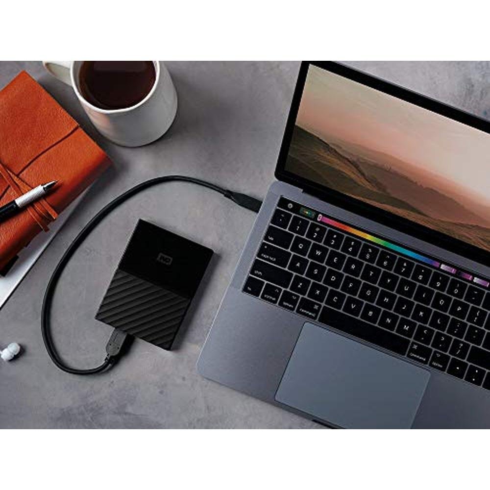 2TB Passport: WD My Passport for Mac Portable External Hard – Close-up Detail