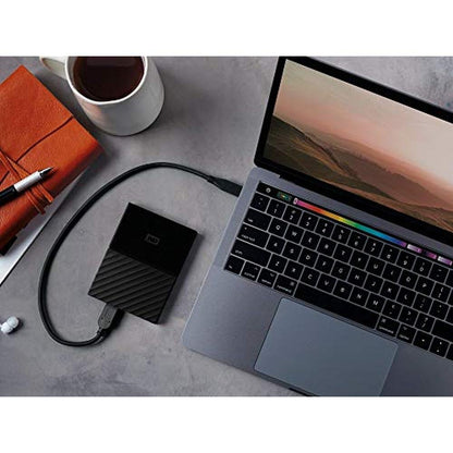 2TB Passport: WD My Passport for Mac Portable External Hard – Close-up Detail