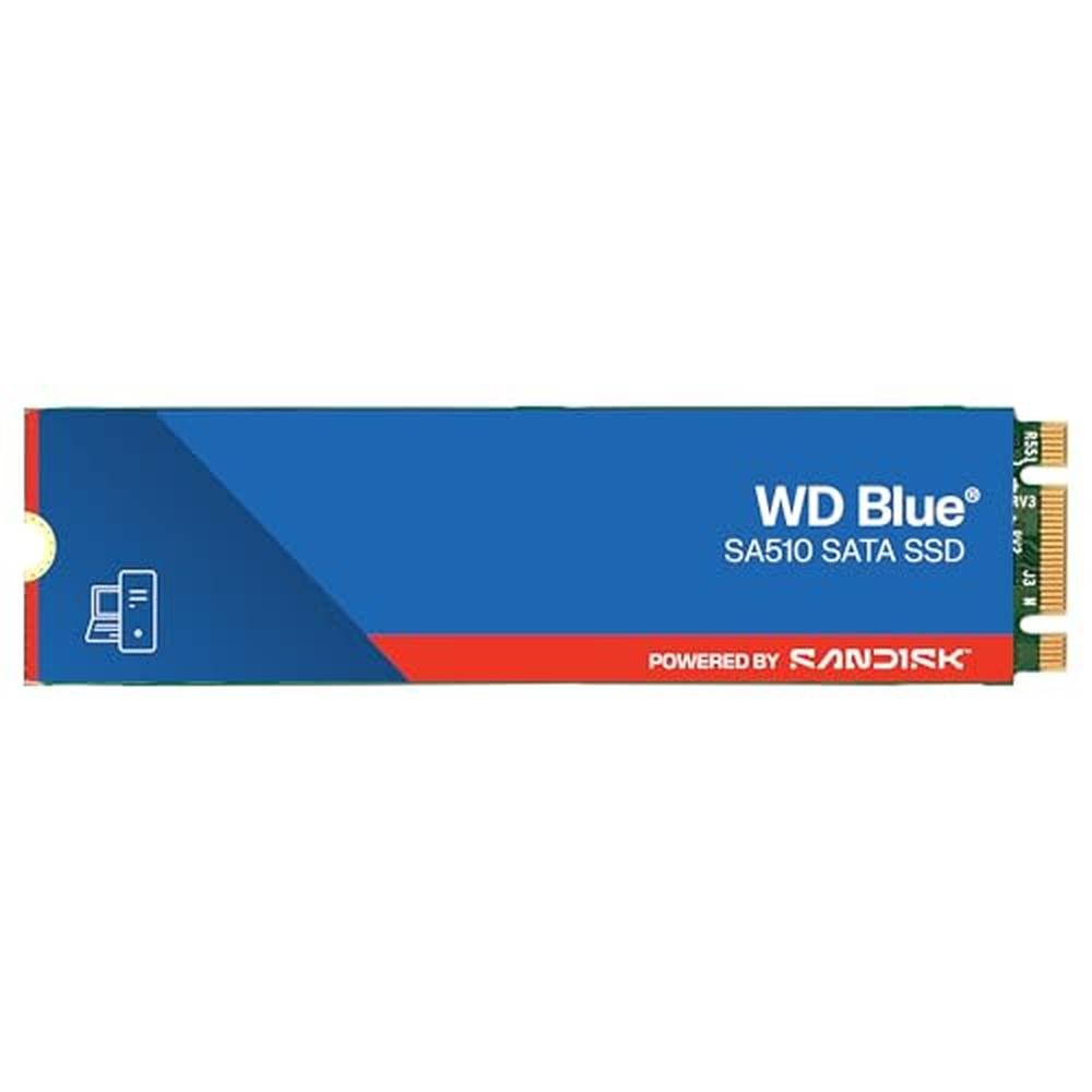 SATA Blue: WD Blue SA510 2TB SATA SSD – Front View