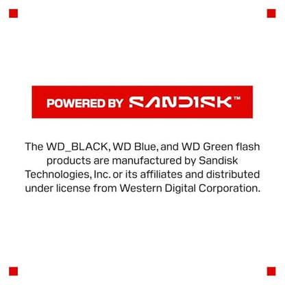 SATA Blue: WD Blue SA510 2TB SATA SSD – Close-up Detail