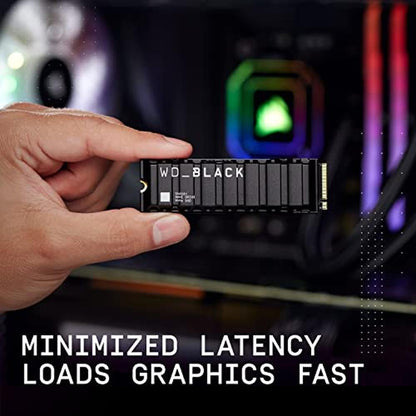 WD Black SN850X 8TB NVMe SSD with Heatsink – Packaging