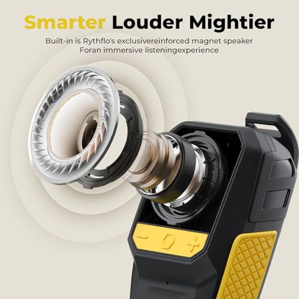 Speaker Bluetooth: Wearable Clip-on Portable Bluetooth – Side View
