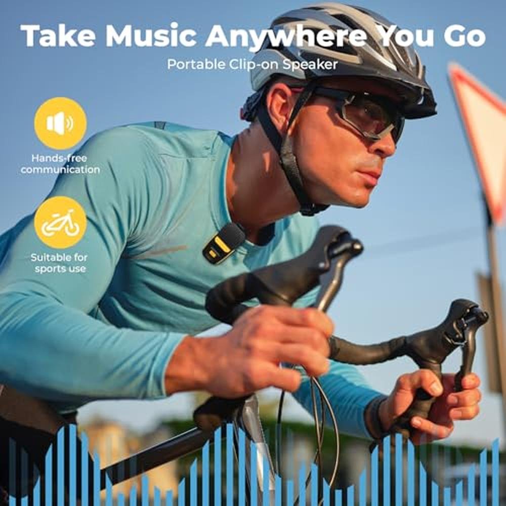 Speaker Bluetooth: Wearable Clip-on Portable Bluetooth – Packaging